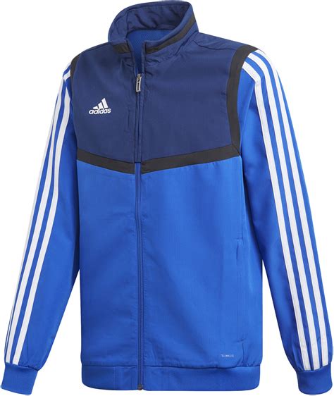 adidas tiro 19 präsentationsjacke bold blue-dark blue-weiß|Amazon.com: Adidas Tiro 19 Training Jacket.